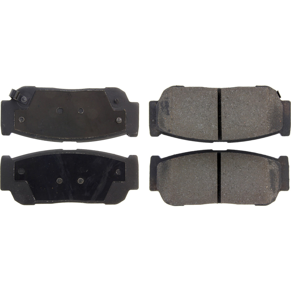 Centric Parts Disc Brake Pad Set Posi Quiet Ceramic with Shimmed for 2003-2009 Kia Sorento 105.09540