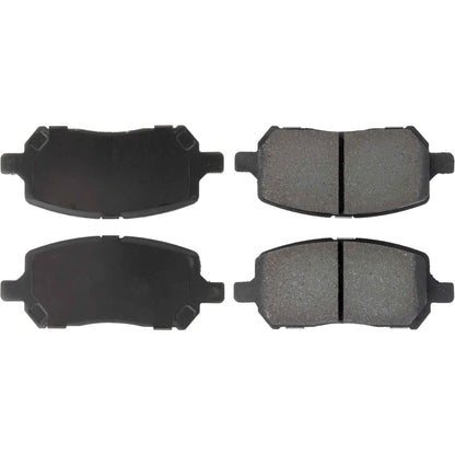 Centric Parts Disc Brake Pad Set Posi Quiet Ceramic with Shims for 2005-2010 Chevrolet Cobalt, Pontiac G4, G5, Pursuit, Saturn Ion
