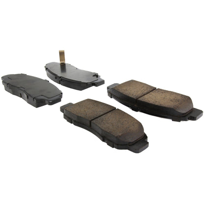Centric Parts Disc Brake Pad Set Posi Quiet Ceramic with Shims and Hardware for 2006-2011 Acura CSX 2003-2007 Honda Accord 2006-2011 Civic 105.09590