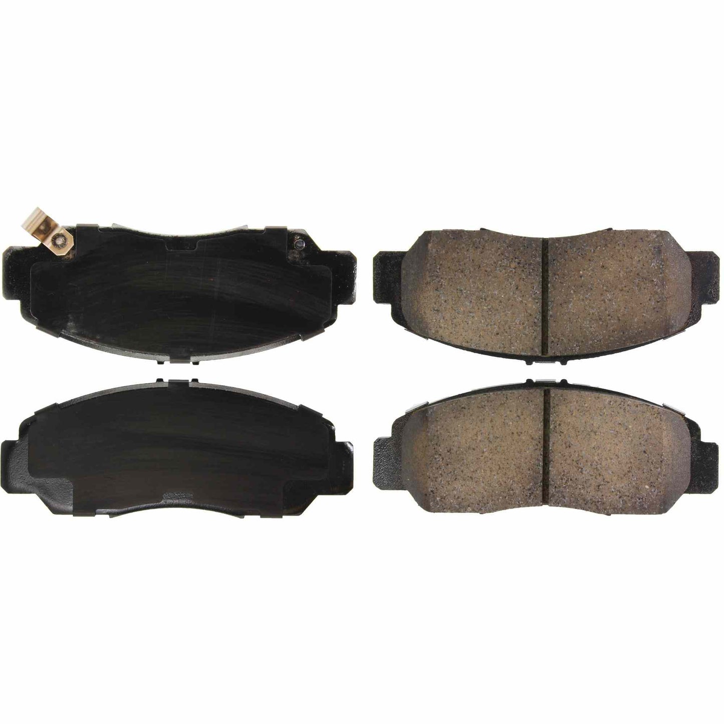 Centric Parts Disc Brake Pad Set Posi Quiet Ceramic with Shims and Hardware for 2006-2011 Acura CSX 2003-2007 Honda Accord 2006-2011 Civic 105.09590