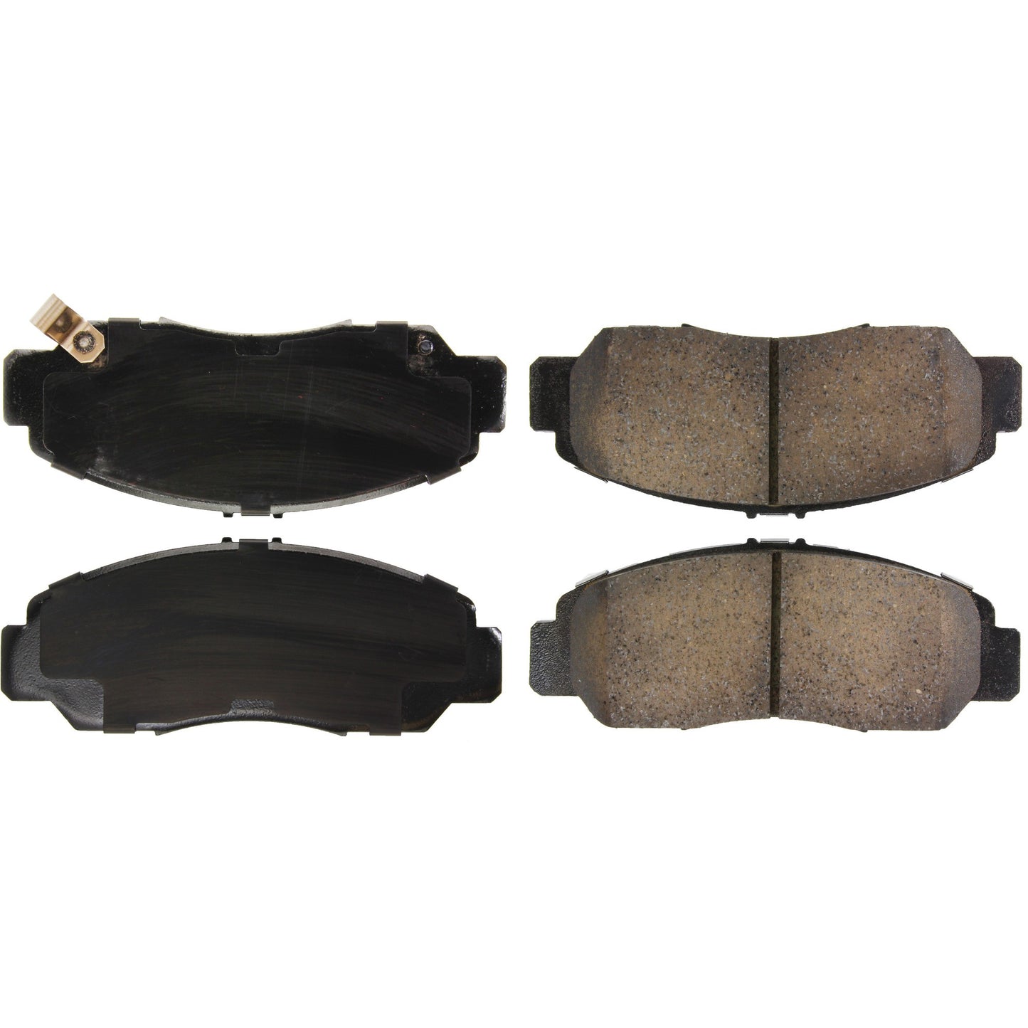 Centric Parts Disc Brake Pad Set Posi Quiet Ceramic with Shims and Hardware for 2006-2011 Acura CSX 2003-2007 Honda Accord 2006-2011 Civic 105.09590