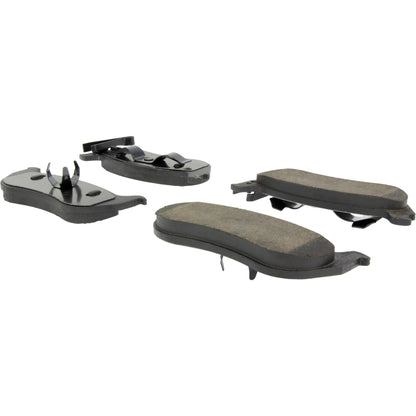Centric Parts Disc Brake Pad Set Posi Quiet Ceramic with Shims and Hardware for 2003-2007 Jeep Liberty, 2003-2006 TJ, 2003-2006 Wrangler 105.09640