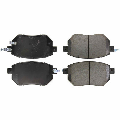 Centric Parts Disc Brake Pad Set Posi Quiet Ceramic with Shims for 2003-2006 Infiniti FX35/FX45 Nissan Altima 2005-2006 Maxima 2004-2008 Murano 2003-2011 105.09690