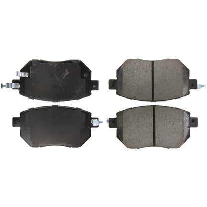Centric Parts Disc Brake Pad Set Posi Quiet Ceramic with Shims for 2003-2006 Infiniti FX35/FX45 Nissan Altima 2005-2006 Maxima 2004-2008 Murano 2003-2011 105.09690