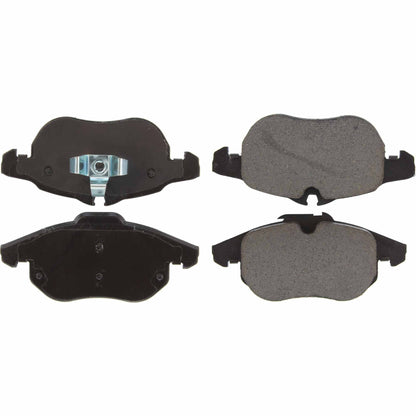 Centric Parts Disc Brake Pad Set Posi Quiet Ceramic with Shims for 2008-2007 Cadillac BLS, 2005-2003 Chevy Vectra, 2011-2006 Saab 9-3/9-3X 105.09720