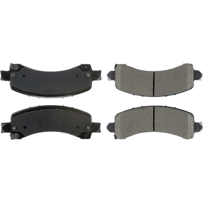 Posi Quiet Ceramic Brake Pads with Hardware 105.09741