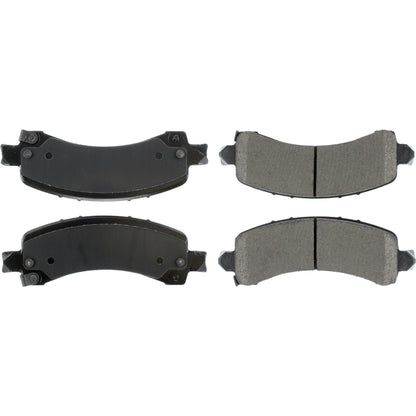 Posi Quiet Ceramic Brake Pads with Hardware 105.09741