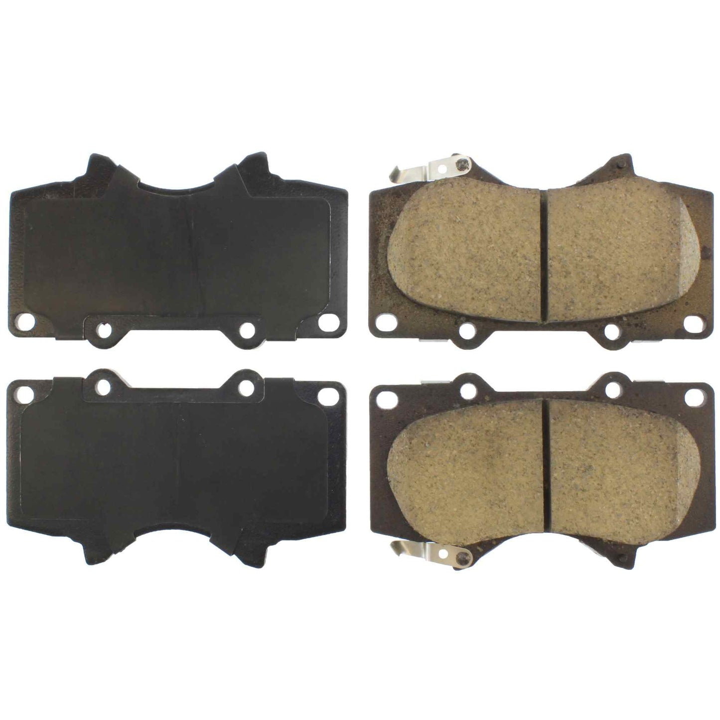 Centric Parts Disc Brake Pad Set Posi Quiet Ceramic with Shims for 2000-2022 SUVs 105.09760