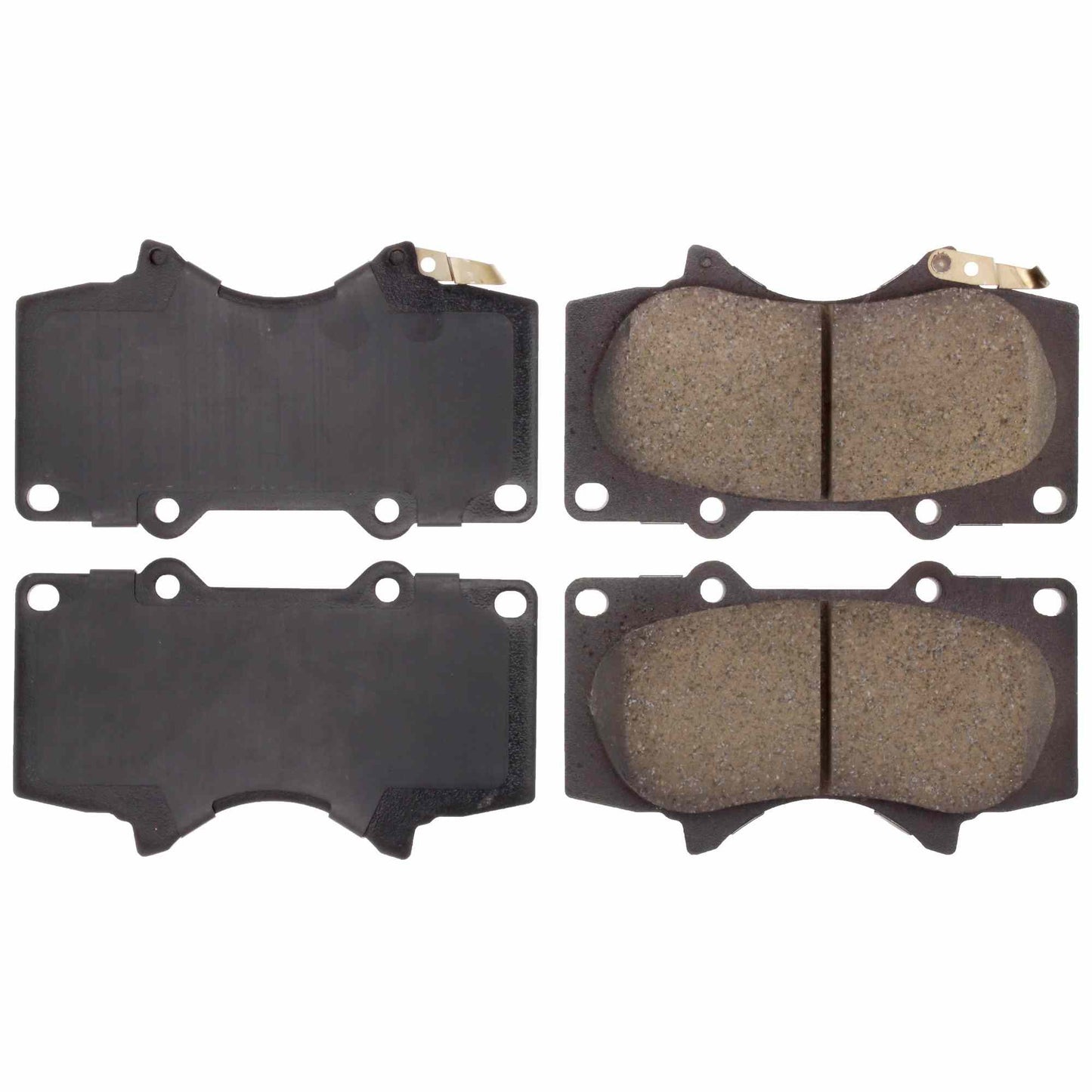 Centric Parts Disc Brake Pad Set Posi Quiet Ceramic with Shims for 2010-2023 Lexus GX460 Toyota 4Runner 105.09761