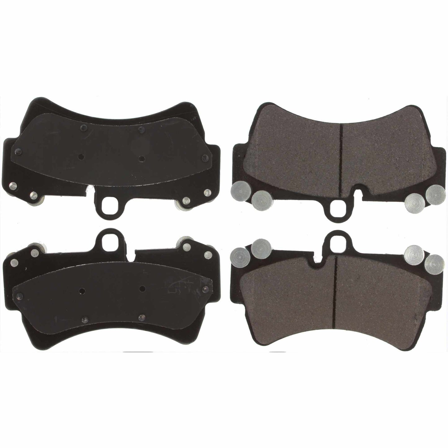 Centric Parts Disc Brake Pad Set Posi Quiet Ceramic with Shims for 2015-2007 Audi Q7, 2006-2003 Porsche Cayenne, 2010-2008 Cayenne, 2010-2004 Volkswagen Touareg 105.09770