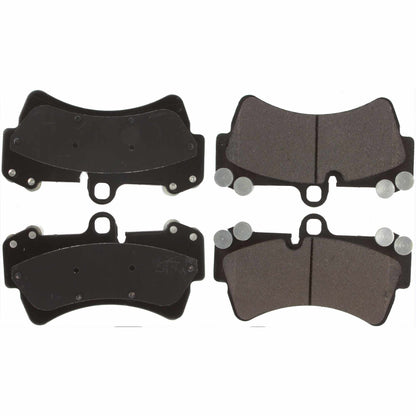 Centric Parts Disc Brake Pad Set Posi Quiet Ceramic with Shims for 2015-2007 Audi Q7, 2006-2003 Porsche Cayenne, 2010-2008 Cayenne, 2010-2004 Volkswagen Touareg 105.09770