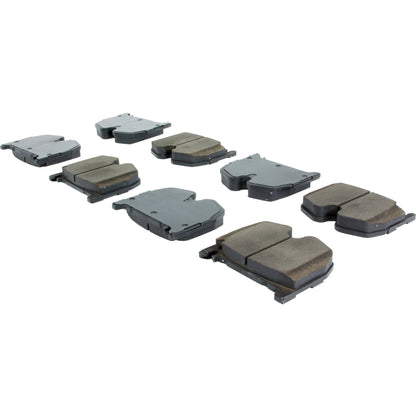 Centric Parts Disc Brake Pad Set Posi Quiet Ceramic with Shims for 2003-2008 Mercedes-Benz AMG models 105.09830