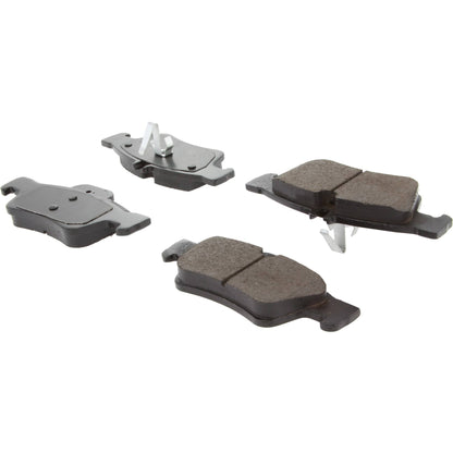 Centric Parts Disc Brake Pad Set Posi Quiet Ceramic Shimmed for 2003-2018 Mercedes‑Benz CL/CLS/E/S Models 105.09860