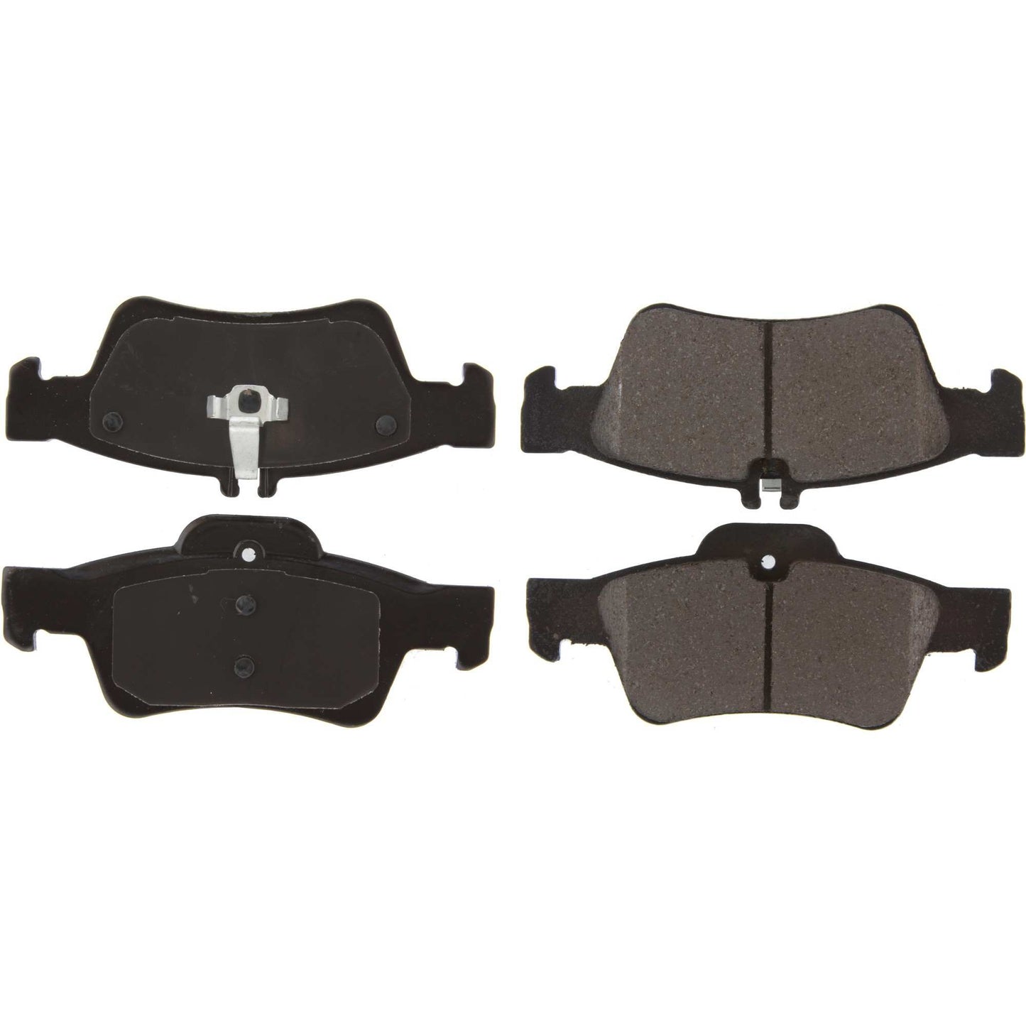 Centric Parts Disc Brake Pad Set Posi Quiet Ceramic Shimmed for 2003-2018 Mercedes‑Benz CL/CLS/E/S Models 105.09860