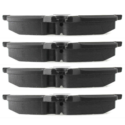 Centric Parts Disc Brake Pad Set Posi Quiet Ceramic with Shims for 2003-2009 Mercedes-Benz E320/E350 105.09870