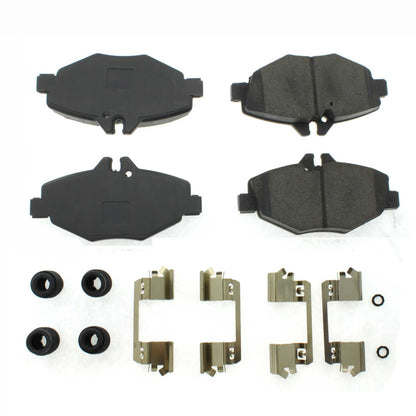 Centric Parts Disc Brake Pad Set Posi Quiet Ceramic with Shims for 2003-2009 Mercedes-Benz E320/E350 105.09870