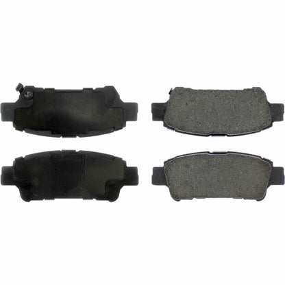 Centric Parts Disc Brake Pad Set Posi Quiet Ceramic with Shims for 2004-2010 Toyota Sienna 105.09950