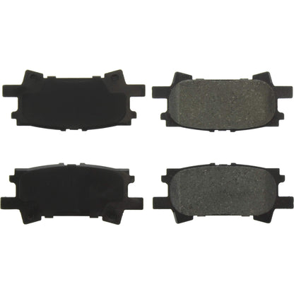 Centric Parts Disc Brake Pad Set Posi Quiet Ceramic with Shims for 2004-2009 Lexus RX330/350 and Toyota Highlander 2004-2007 105.09960