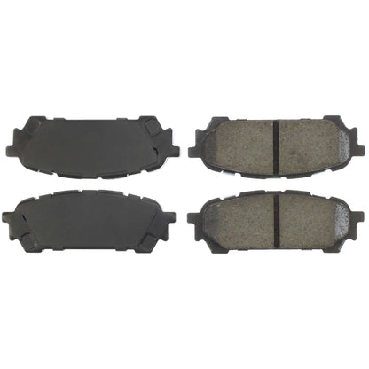 Centric Parts Disc Brake Pad Set Posi Quiet Ceramic with Shims for Saab 9-2X 2006-2005 Subaru Forester 2008-2004 Impreza 2007-2003 105.10040