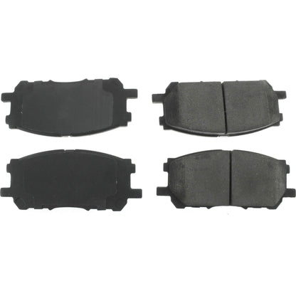 Centric Parts Disc Brake Pad Set Posi Quiet Ceramic with Shims for 2004-2009 Lexus RX330/350 RX400h Toyota Highlander 105.10050