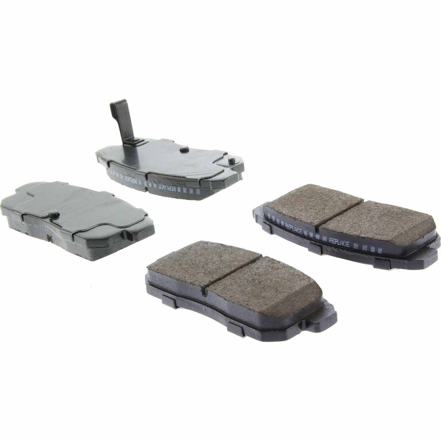 Centric Parts Disc Brake Pad Set Posi Quiet Ceramic with Shims and Hardware for 2004-2011 Mazda RX-8 105.10080