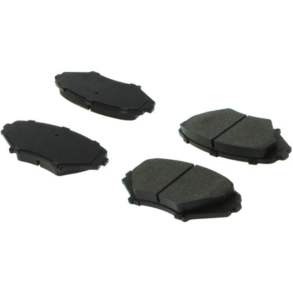 Centric Parts Disc Brake Pad Set Posi Quiet Ceramic with Shims and Hardware for 2004-2011 Mazda RX-8 105.10090