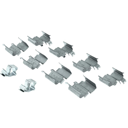 Centric Parts Disc Brake Pad Set Posi Quiet Ceramic with Shims and Hardware for 2004-2011 Mazda RX-8 105.10090