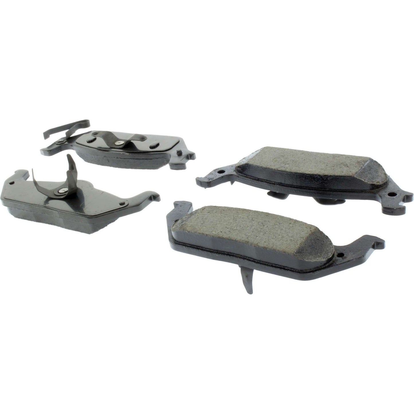 Centric Parts Disc Brake Pad Set Posi Quiet Ceramic with Shims for 2004-2011 Ford F-150 2003-2015 Lobo 2006-2008 Lincoln Mark LT 2010 105.10120