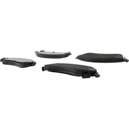 Centric Parts Disc Brake Pad Set Posi Quiet Ceramic with Shims and Hardware for 2007-2006 Cadillac CTS 2009-2004 SRX 2008-2005 STS 2005-2004 Pontiac Bonneville 105.10190