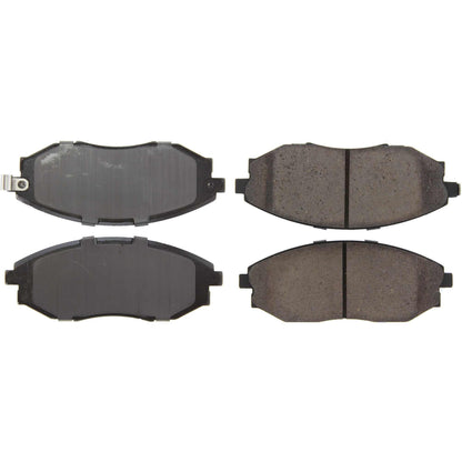 Centric Parts Disc Brake Pad Set Posi Quiet Ceramic with Shimmed for 2004-2009 Chevrolet Epica Suzuki Verona 105.10310