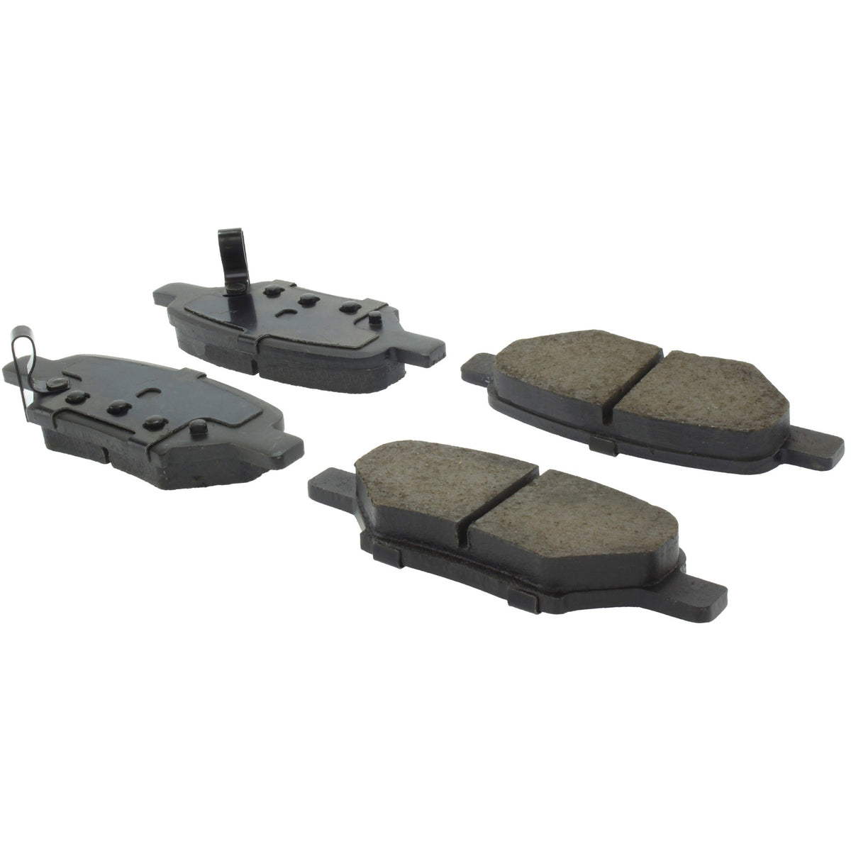 Centric Parts Disc Brake Pad Set Posi Quiet Ceramic with Shims for 2005‑2012 Chevrolet Cobalt Pontiac G4 105.10330