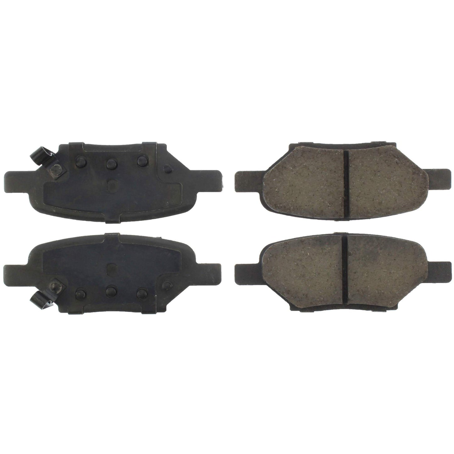 Centric Parts Disc Brake Pad Set Posi Quiet Ceramic with Shims for 2005‑2012 Chevrolet Cobalt Pontiac G4 105.10330