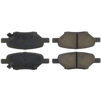 Centric Parts Disc Brake Pad Set Posi Quiet Ceramic with Shims for 2005‑2012 Chevrolet Cobalt Pontiac G4 105.10330