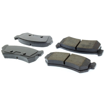 Centric Parts Disc Brake Pad Set Posi Quiet Ceramic with Shims for 2004-2007 Chevrolet Optra, 2004-2006 Suzuki Forenza, 2005-2006 Reno 105.10360