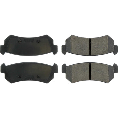 Centric Parts Disc Brake Pad Set Posi Quiet Ceramic with Shims for 2004-2007 Chevrolet Optra, 2004-2006 Suzuki Forenza, 2005-2006 Reno 105.10360