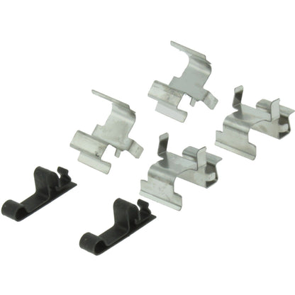 Centric Parts Disc Brake Pad Set Posi Quiet Ceramic with Shims for 2007-2017 Chrysler Sebring Dodge Avenger Caliber Jeep Compass Patriot Mitsubishi Lancer Outlander 105.10370