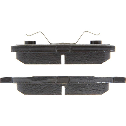 Centric Parts Disc Brake Pad Set Posi Quiet Ceramic with Shims for 2007-2017 Chrysler Sebring Dodge Avenger Caliber Jeep Compass Patriot Mitsubishi Lancer Outlander 105.10370