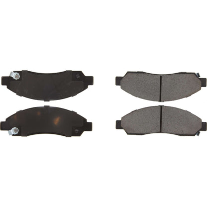 Centric Parts Disc Brake Pad Set Posi Quiet Ceramic with Shims for 2004-2008 Chevrolet Colorado GMC Canyon Isuzu i-280 i-290 i-350 i-370 105.10390