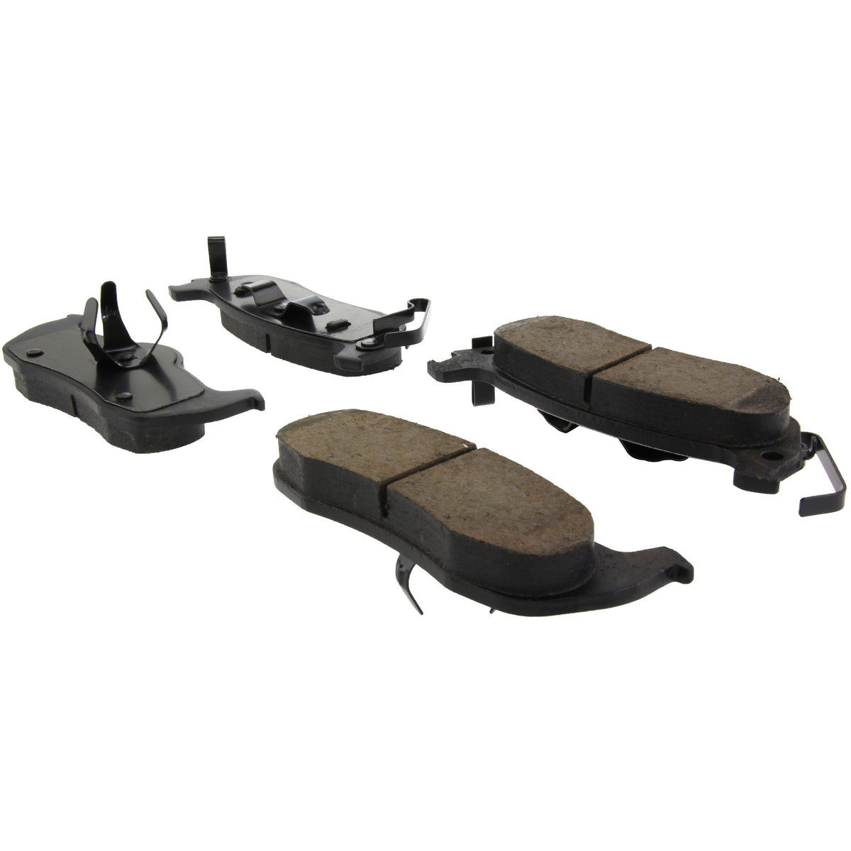 Centric Parts Disc Brake Pad Set Posi Quiet Ceramic with Shims for 2010-2004 Infiniti QX56, 2015-2005 Nissan Armada 105.10410