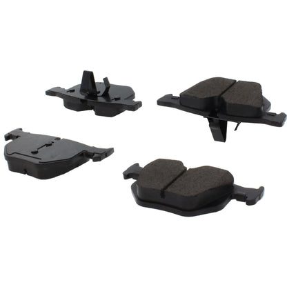 Centric Parts Disc Brake Pad Set Posi Quiet Ceramic with Shims and Hardware for BMW 525i/530i 2010-2008, X5 2007-2018, X6 2010-2019 105.10420