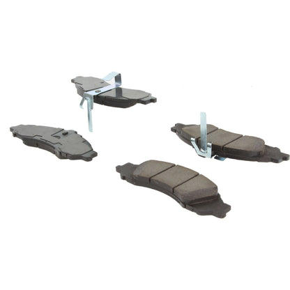 Centric Parts Disc Brake Pad Set Posi Quiet Ceramic with Shimmed for 2004 Pontiac GTO 105.10430