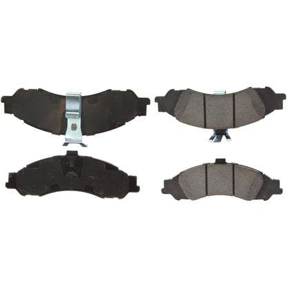 Centric Parts Disc Brake Pad Set Posi Quiet Ceramic with Shimmed for 2004 Pontiac GTO 105.10430