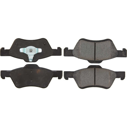 Centric Parts Disc Brake Pad Set Posi Quiet Ceramic with Shims and Hardware for Ford Escape 2005-2012 105.10470