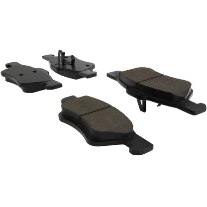 Centric Parts Disc Brake Pad Set Posi Quiet Ceramic with Shims and Hardware for 2009-2012 Ford Escape 2011-2009 Mercury Mariner 105.10473
