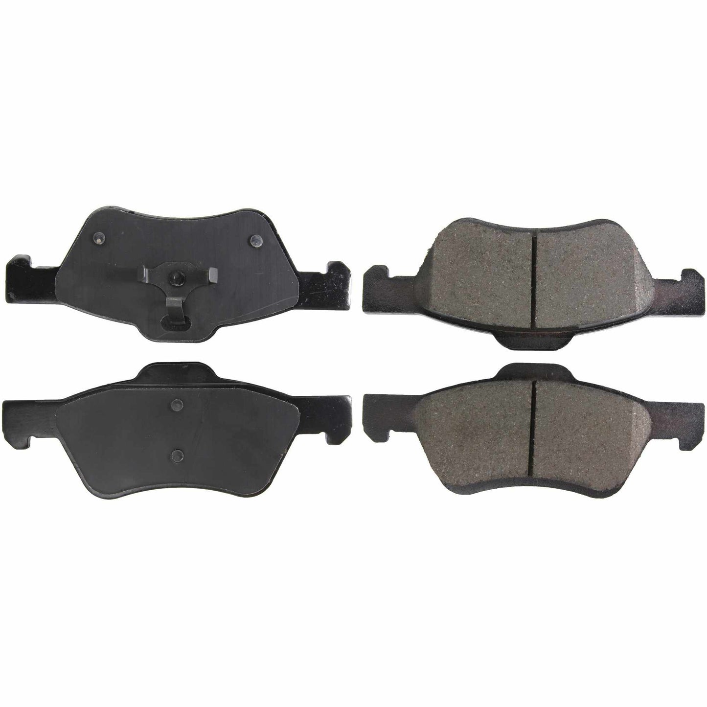 Centric Parts Disc Brake Pad Set Posi Quiet Ceramic with Shims and Hardware for 2009-2012 Ford Escape 2011-2009 Mercury Mariner 105.10473