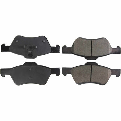 Centric Parts Disc Brake Pad Set Posi Quiet Ceramic with Shims and Hardware for 2009-2012 Ford Escape 2011-2009 Mercury Mariner 105.10473