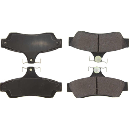 Centric Parts Disc Brake Pad Set Posi Quiet Ceramic with Shims for 2004 Pontiac GTO 105.10480