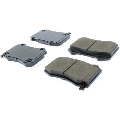Centric Parts Disc Brake Pad Set Posi Quiet Ceramic with Shims for 2004-2019 Cadillac CTS Chevrolet Camaro Chrysler 300 Dodge Challenger Charger 105.10530