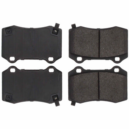Centric Parts Disc Brake Pad Set Posi Quiet Ceramic with Shims for 2010-2016 Hyundai Genesis Coupe 105.10531