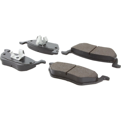 Centric Parts Disc Brake Pad Set Posi Quiet Ceramic with Shims for 2005-2008 Ford Escape Mazda Tribute Mercury Mariner 105.10550